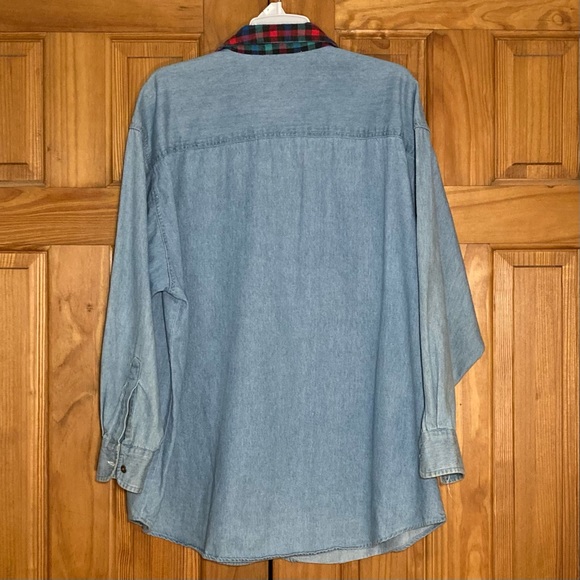 NWOT Vintage Northwest Blue Top Blouse Size L - Picture 5 of 12